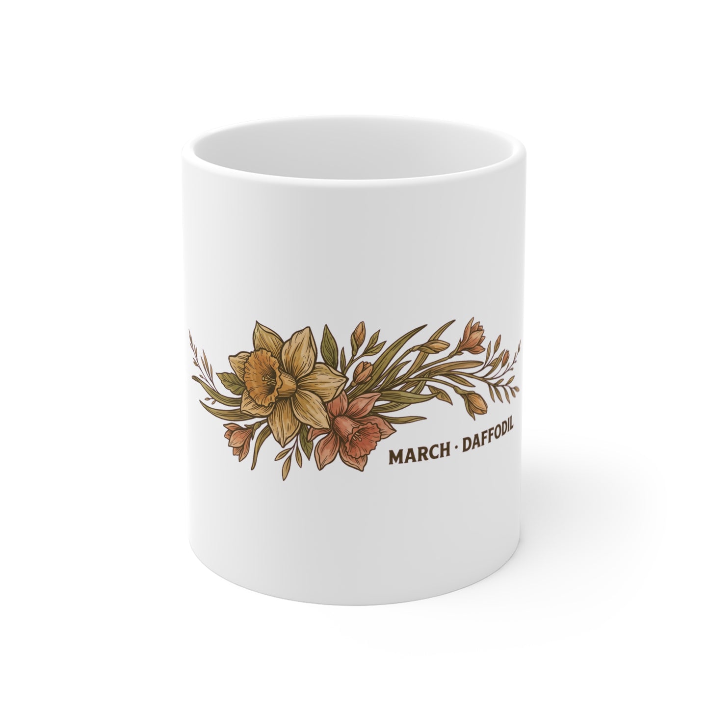 Birth Month Flower 08 - Mug 11oz