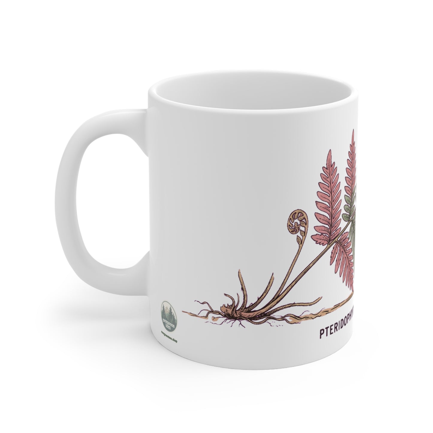 Royal Fern Botanical Study - Mug 11oz