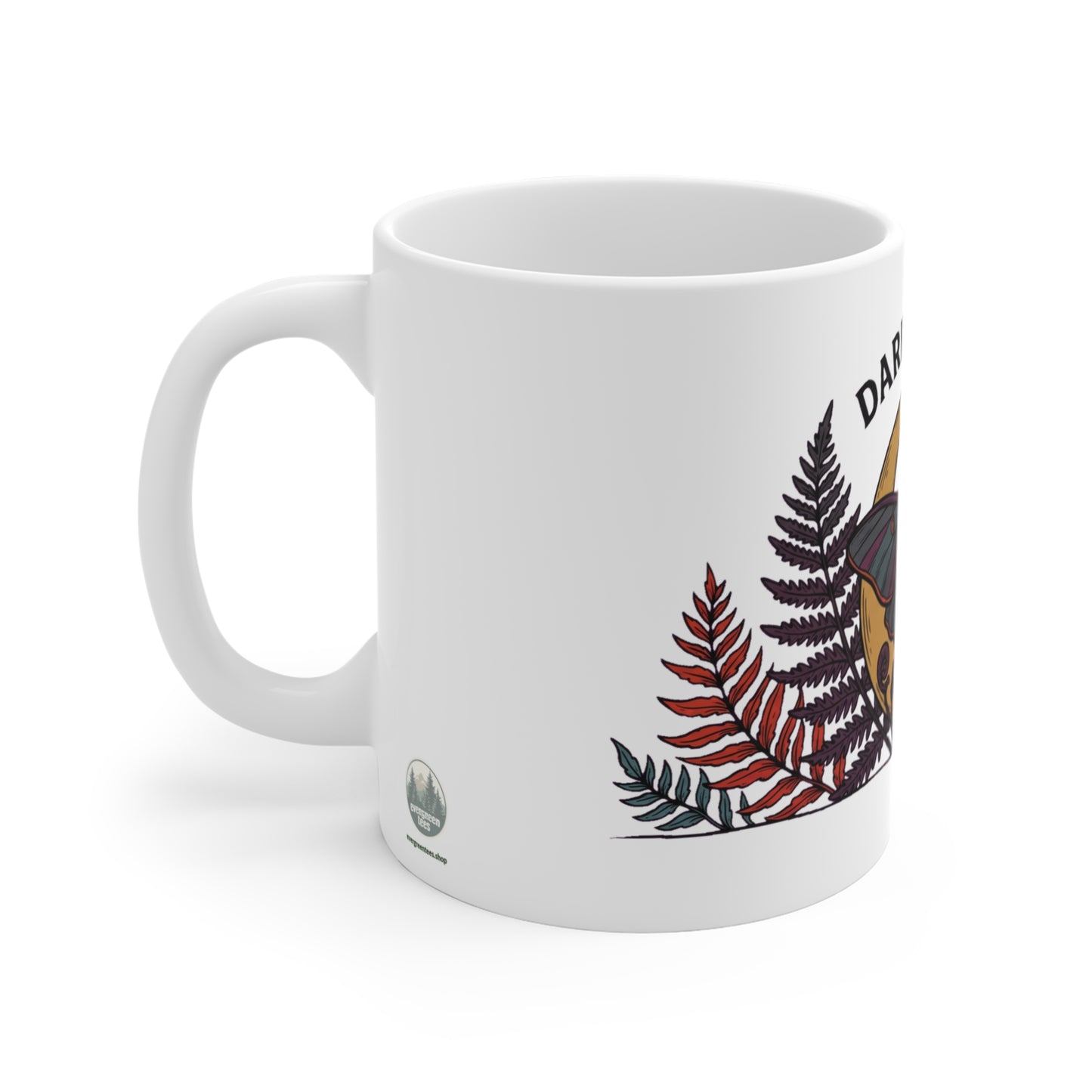 Dark & Cozy Luna Moth Moon - Mug 11oz