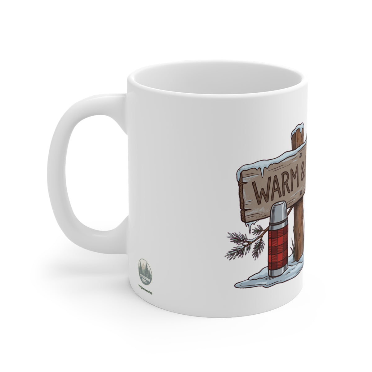 Warm & Wild Trail Sign - Mug 11oz