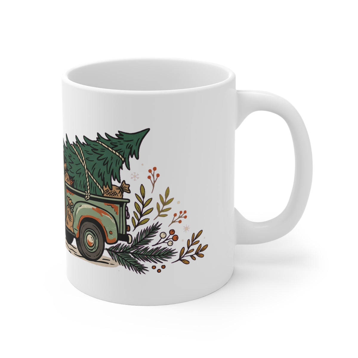 Est. 1974 Christmas Truck - Mug 11oz