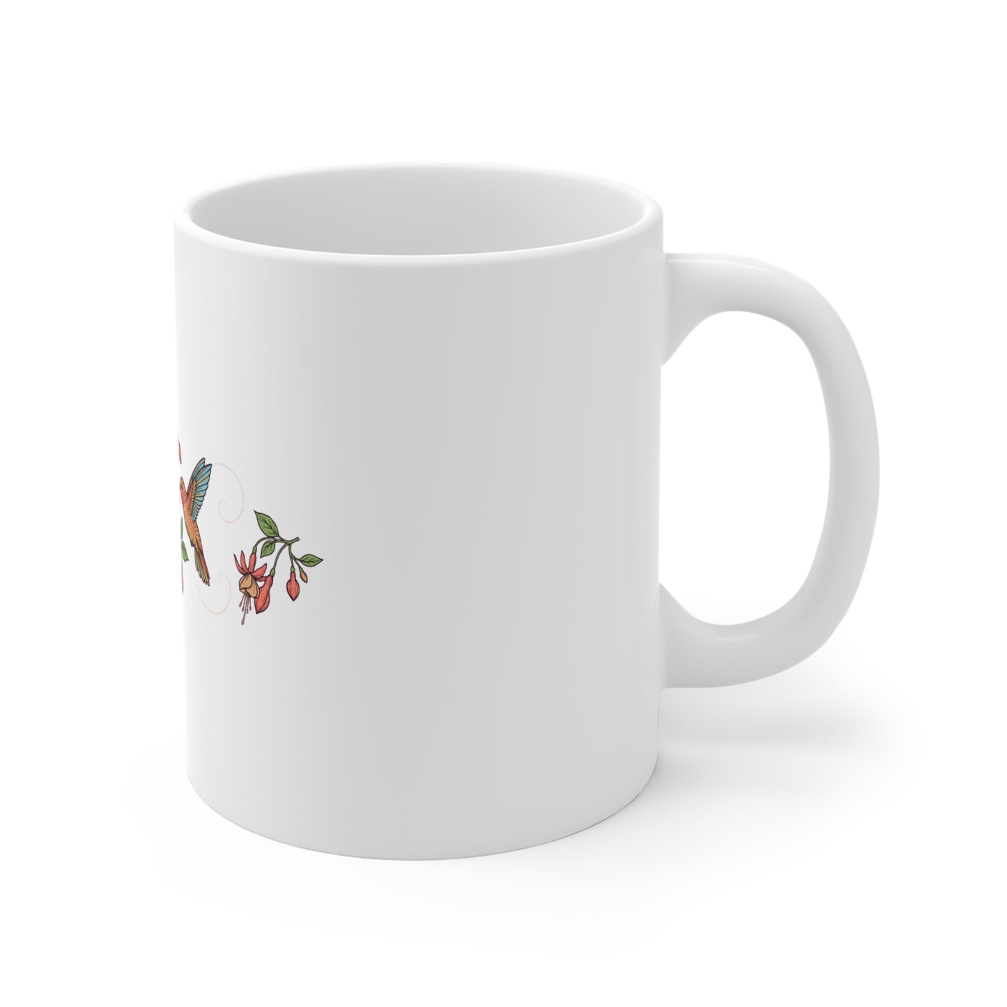Hummingbird Garden Wrap 06 - Mug 11oz