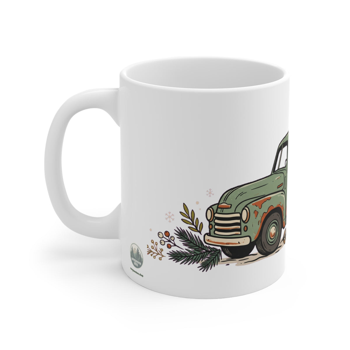 Est. 1974 Christmas Truck - Mug 11oz
