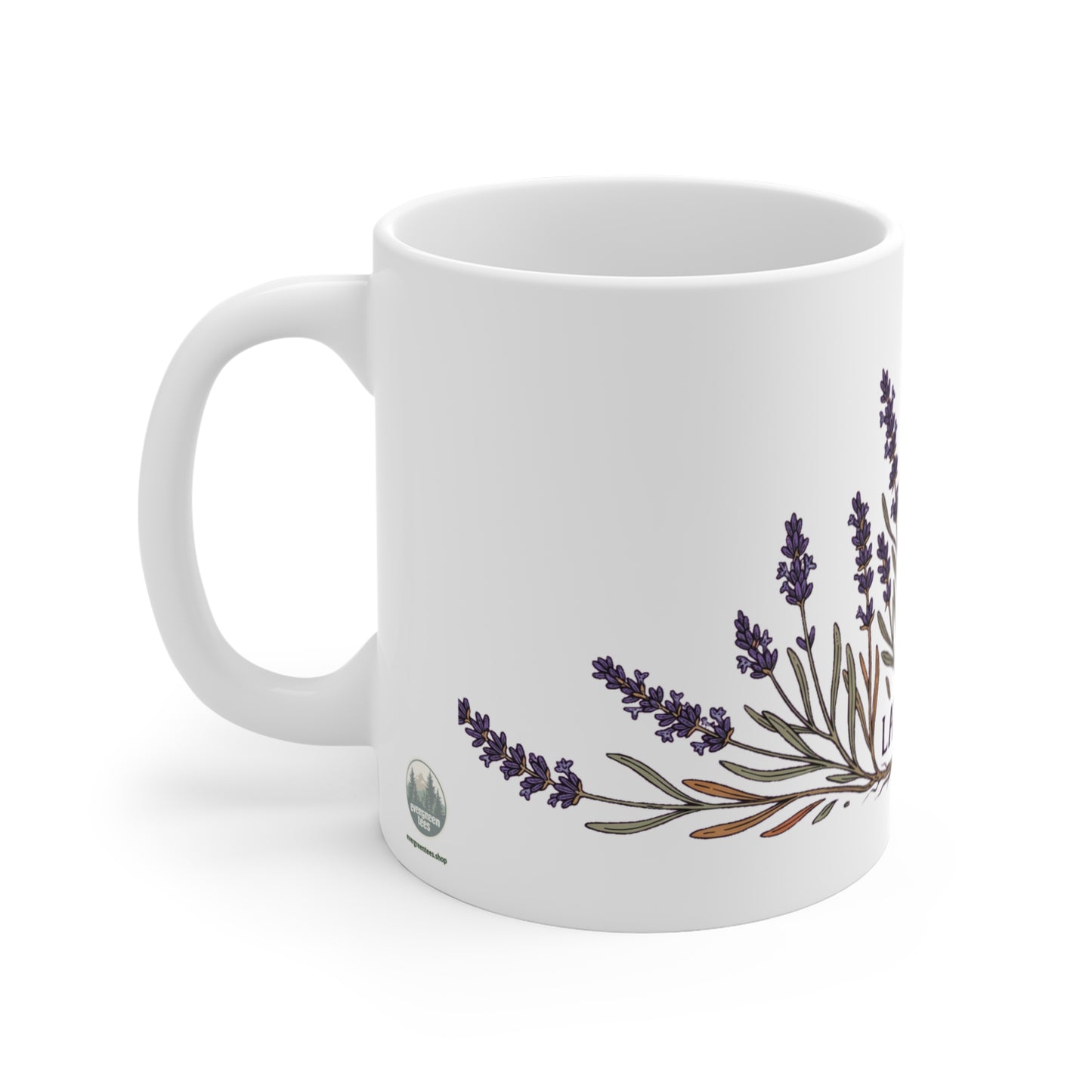 Lavender Herb Botanical - Mug 11oz