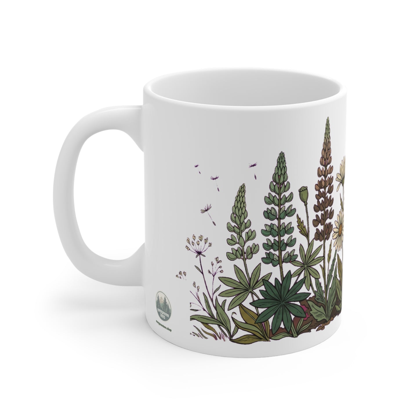Poppy & Daisy Wildflower Meadow - Mug 11oz