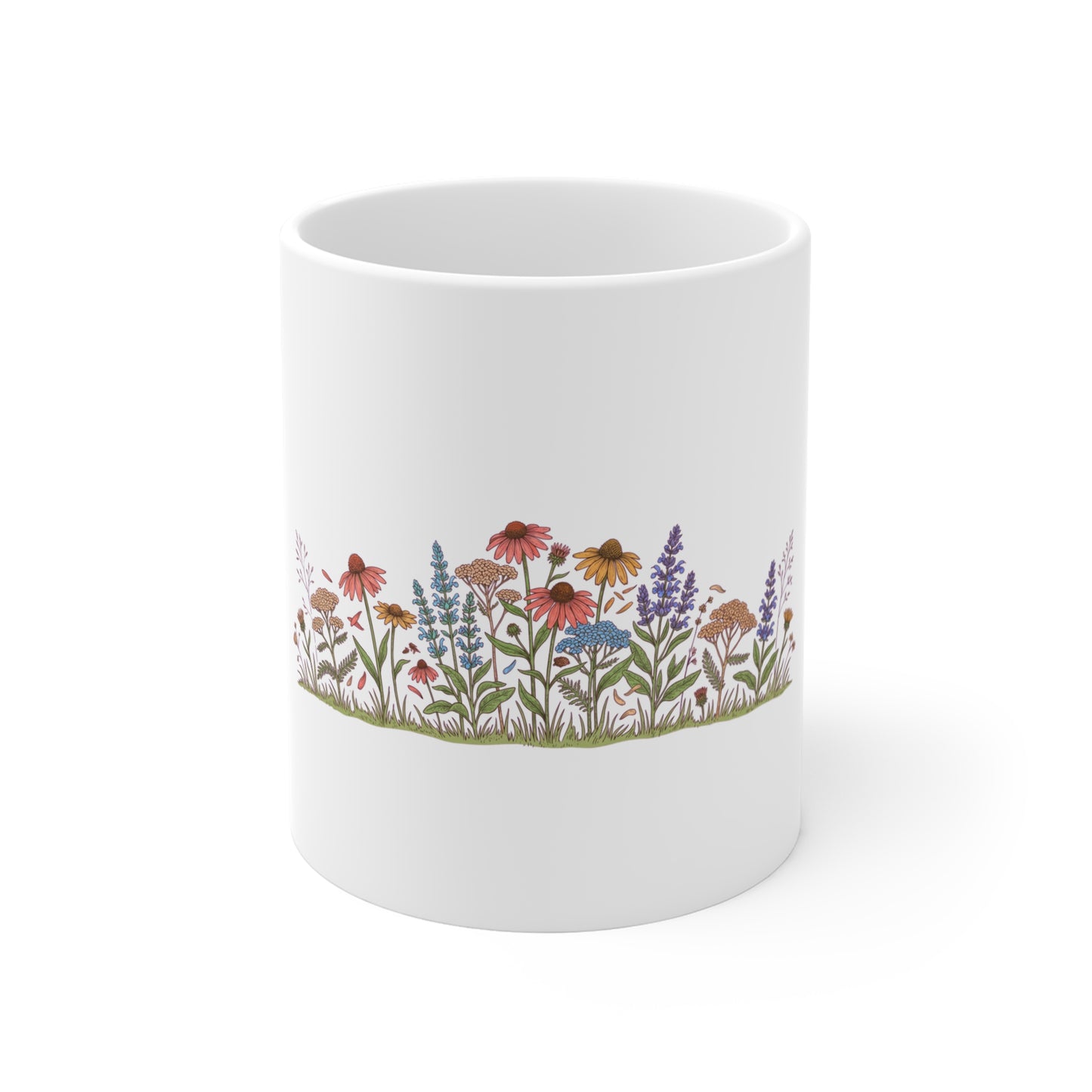 Wildflower Meadow Wrap 06 - Mug 11oz