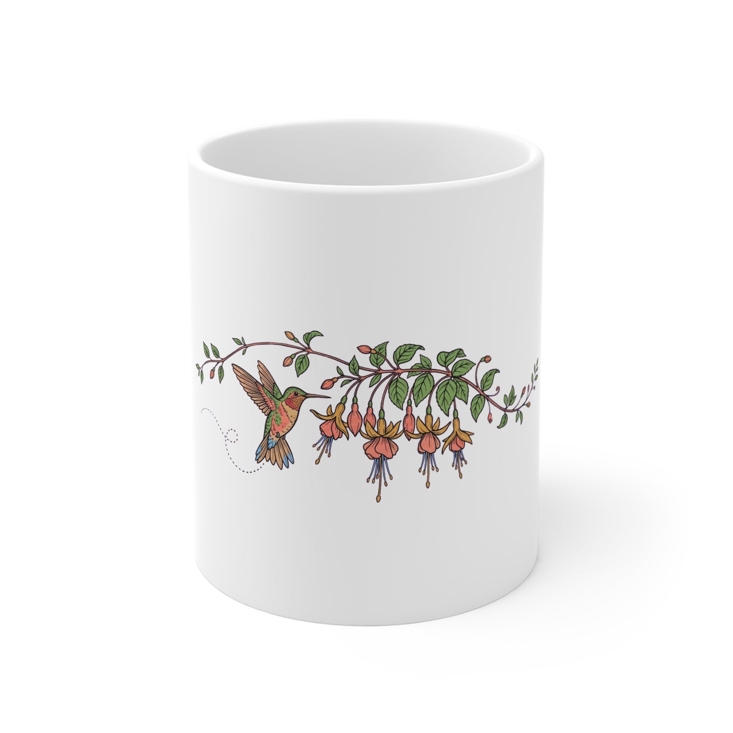 Hummingbird Garden Wrap 05 - Mug 11oz
