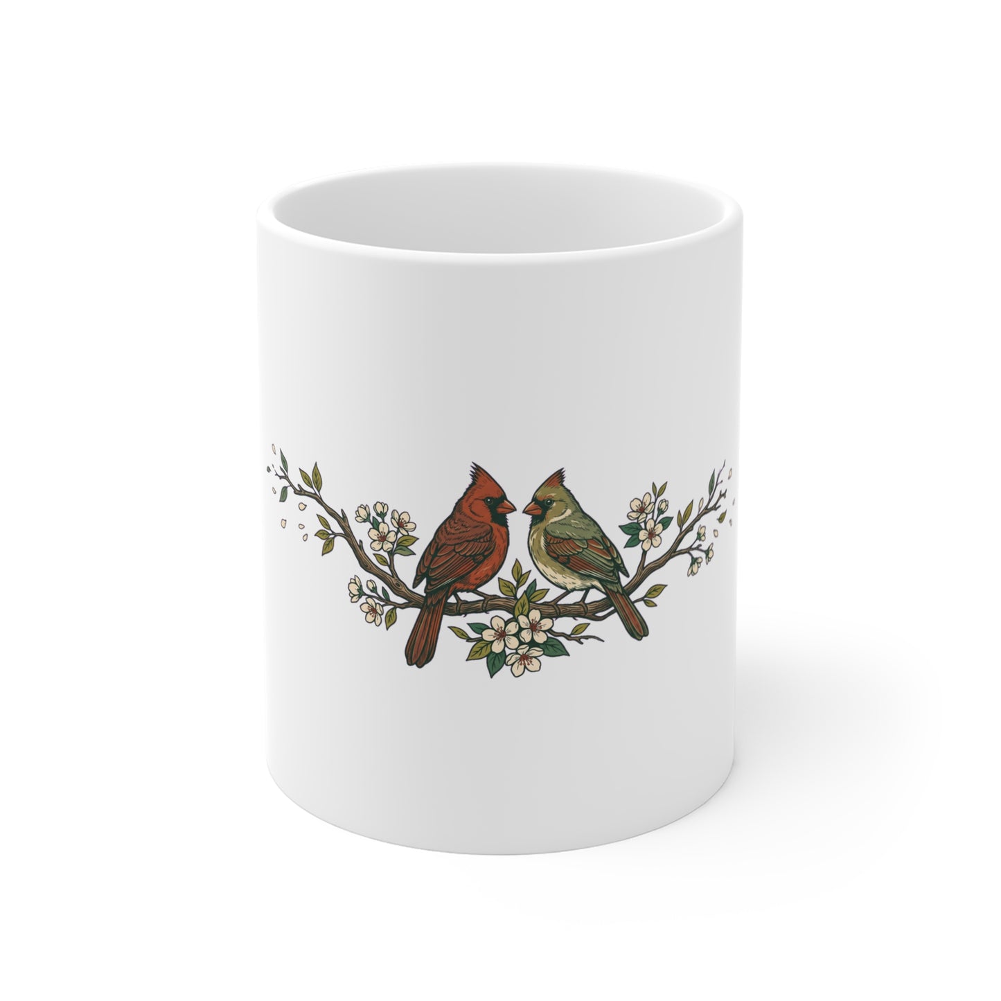 Backyard Birds Wrap 04 - Mug 11oz