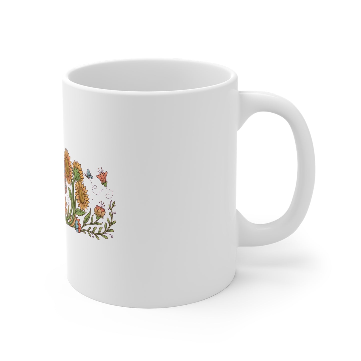 Bee Garden Wrap 05 - Mug 11oz