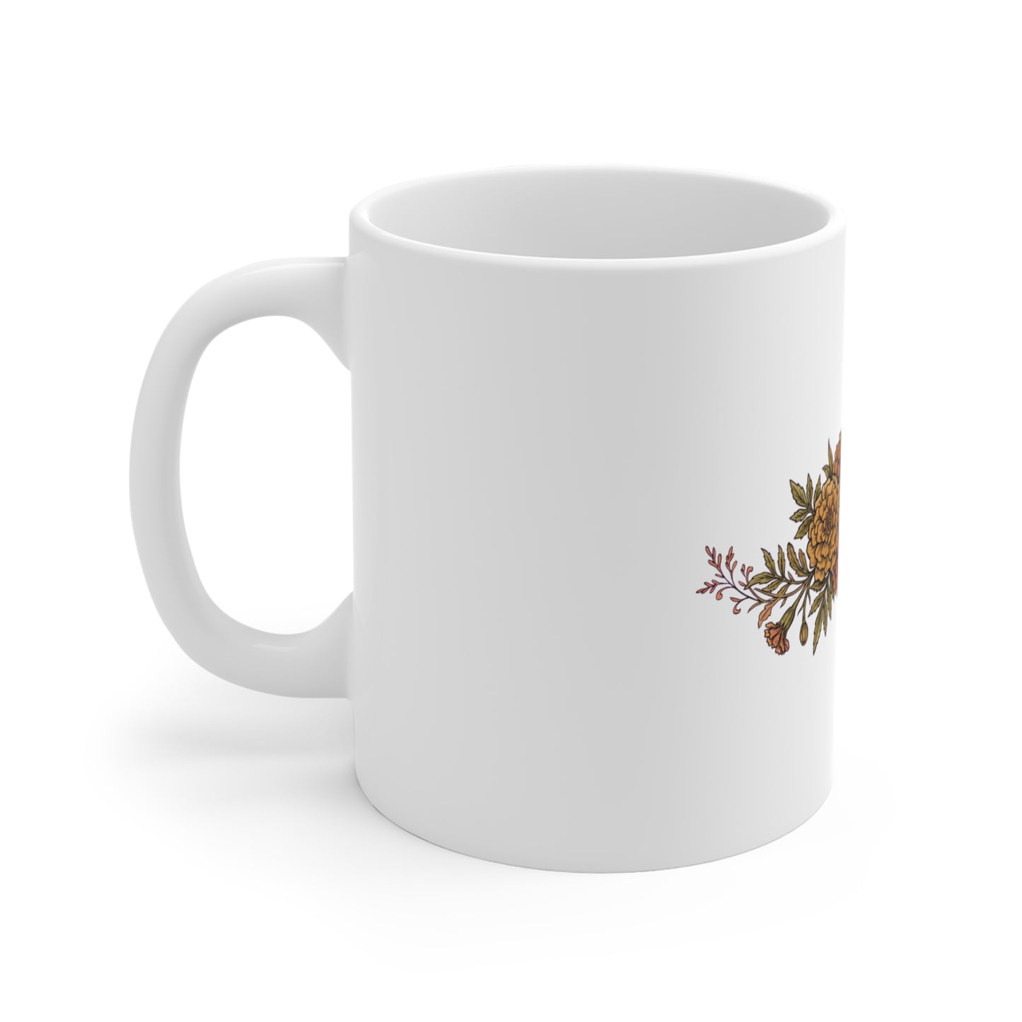 Birth Month Flower 12 - Mug 11oz