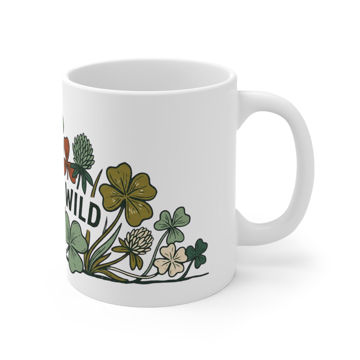 Lucky & Wild Clover Meadow - Mug 11oz
