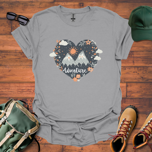 Heart Adventure Tee - Unisex Softstyle T-Shirt