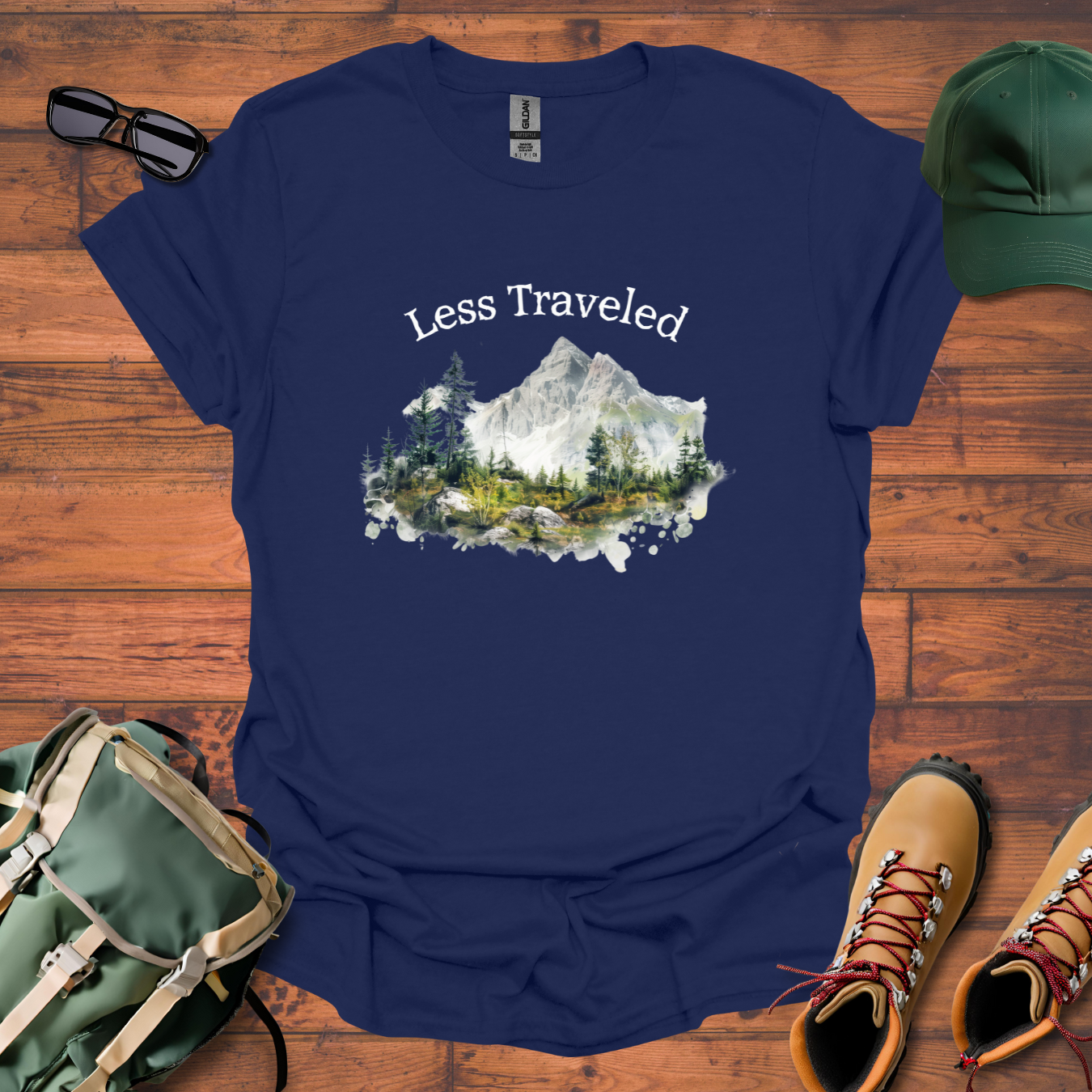 Less Traveled Tee - Unisex Softstyle T-Shirt
