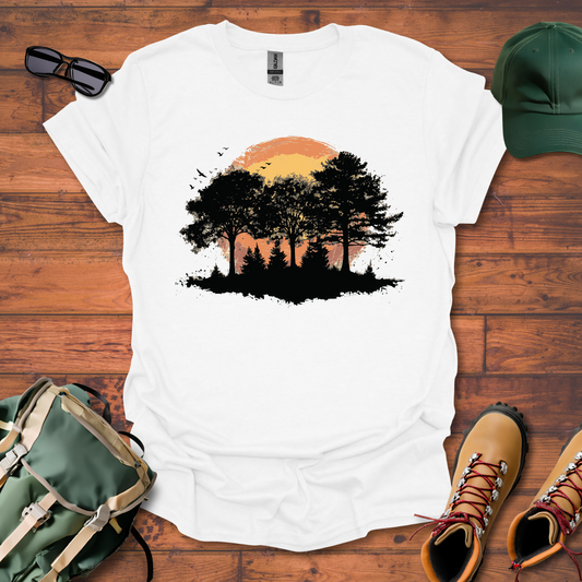 Three Trees Sun 3 Tee - Unisex Softstyle T-Shirt