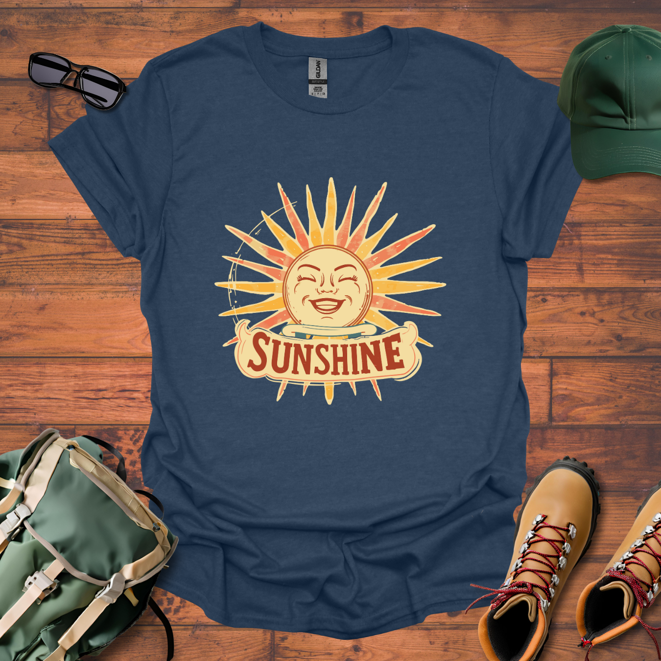 Sunshine Smile Tee - Unisex Softstyle T-Shirt