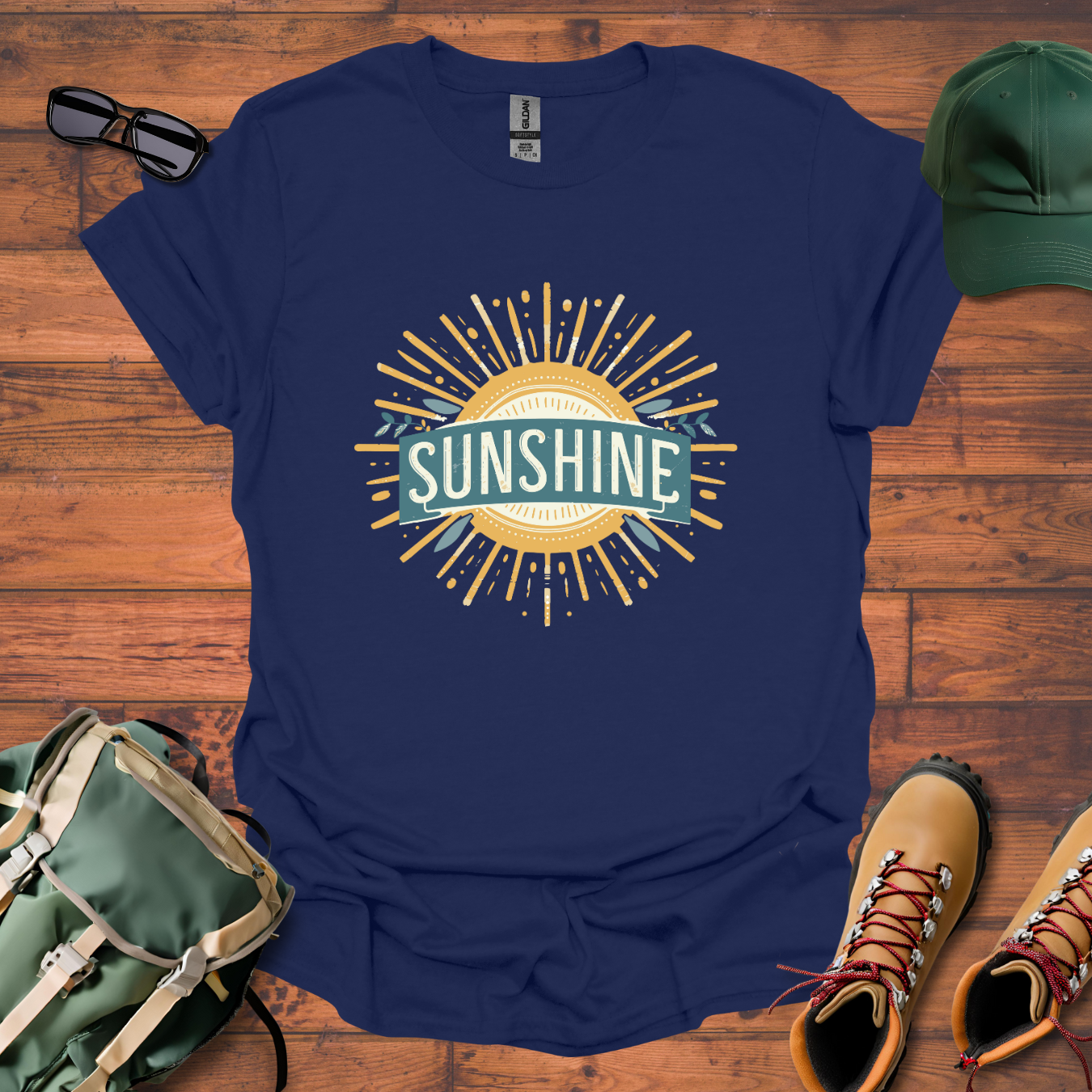 Sunshine Rays 2 Tee - Unisex Softstyle T-Shirt