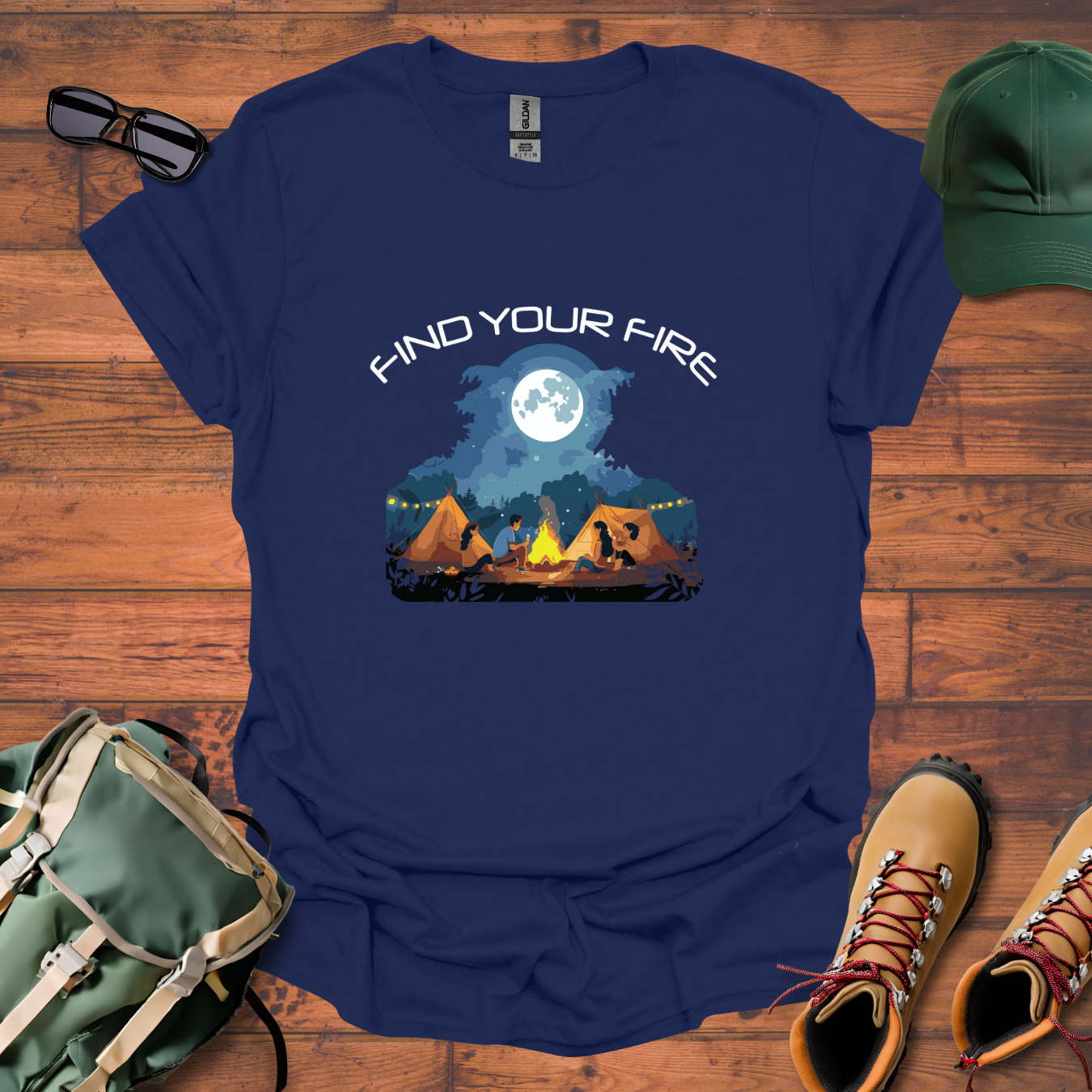 Find Your Fire Tee - Unisex Softstyle T-Shirt