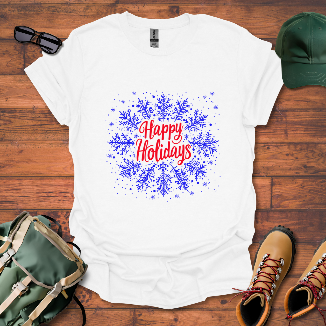 Happy Holidays Tee - Unisex Softstyle T-Shirt