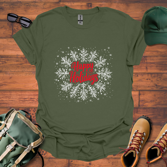 Happy Holidays Tee - Unisex Softstyle T-Shirt