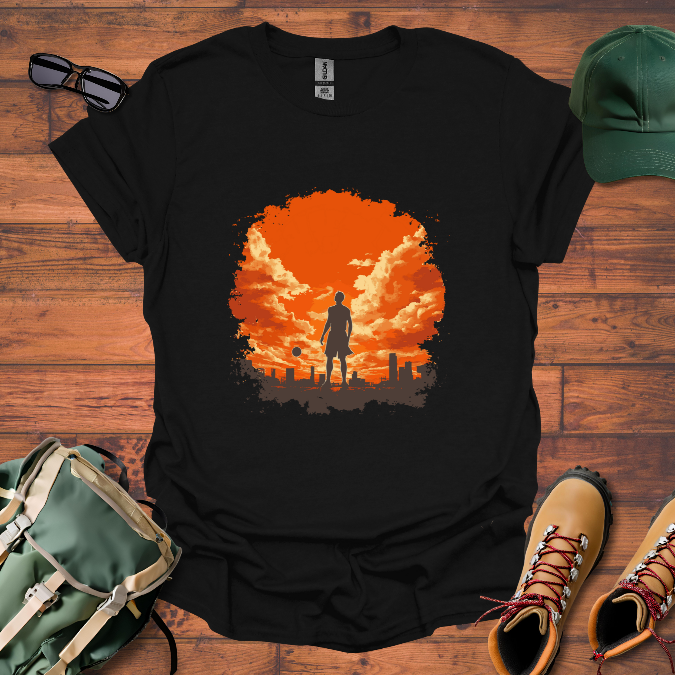 Basketball City Tee - Unisex Softstyle T-Shirt