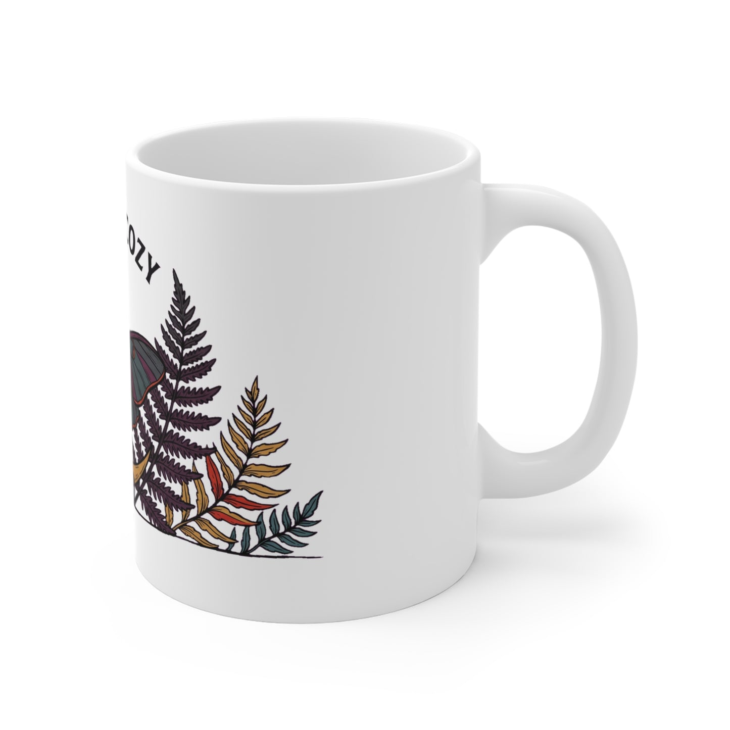 Dark & Cozy Luna Moth Moon - Mug 11oz