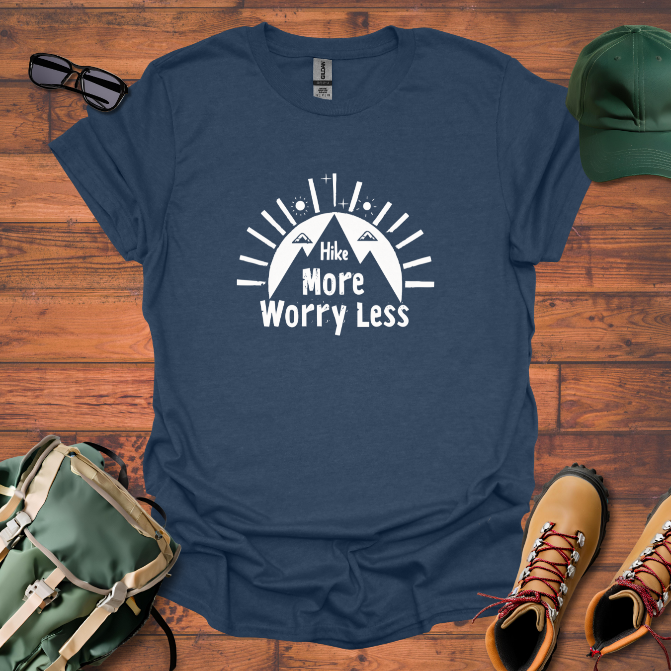 Sun Hike More Tee - Unisex Softstyle T-Shirt
