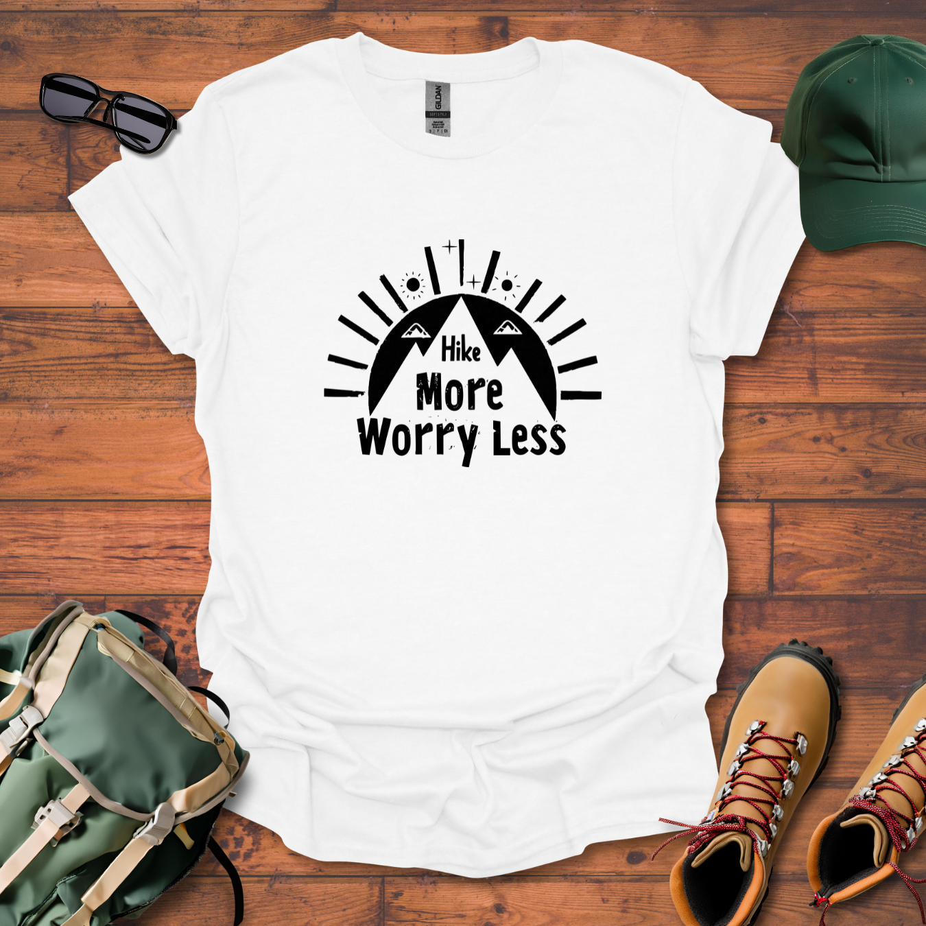 Sun Hike More Tee - Unisex Softstyle T-Shirt