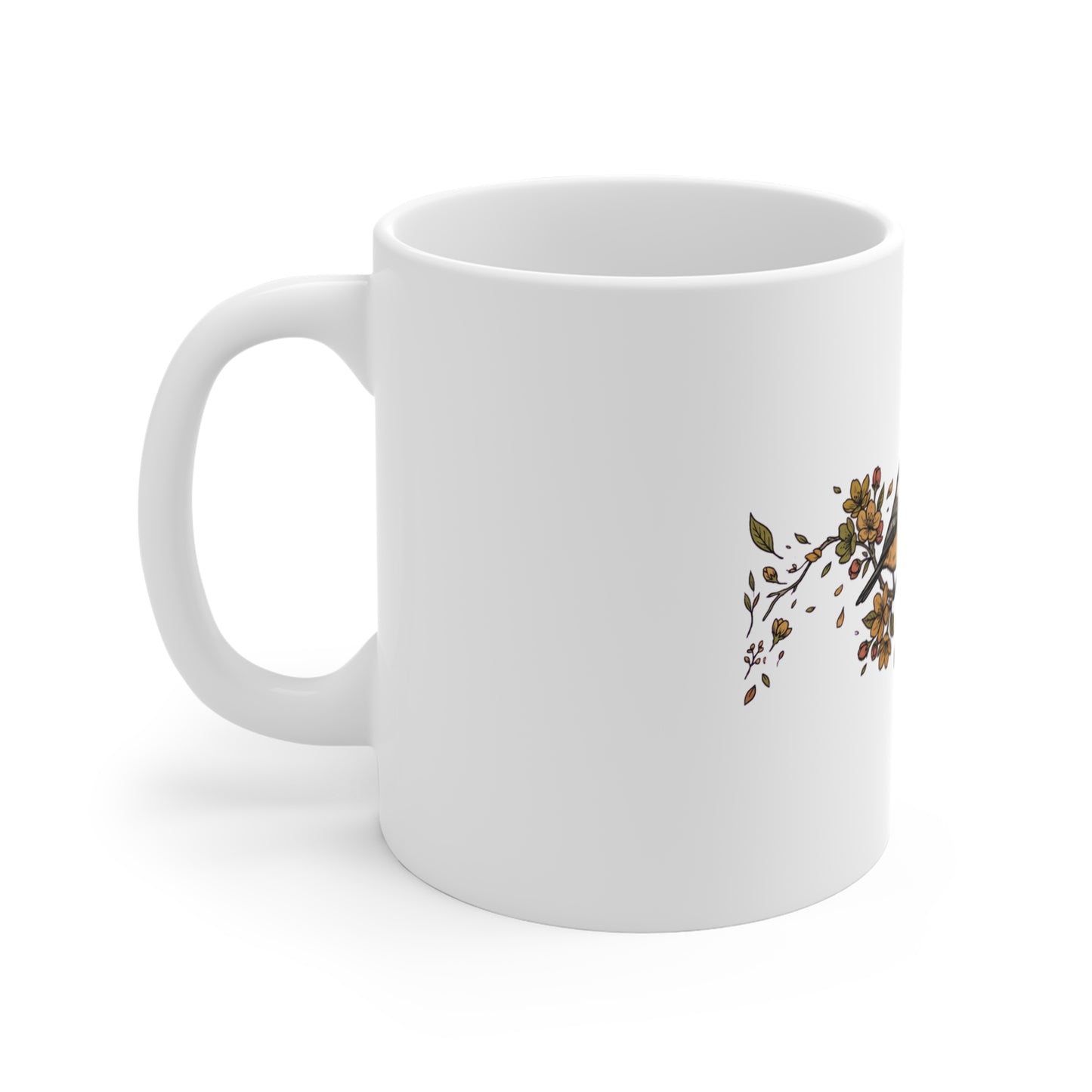 Backyard Birds Wrap 02 - Mug 11oz