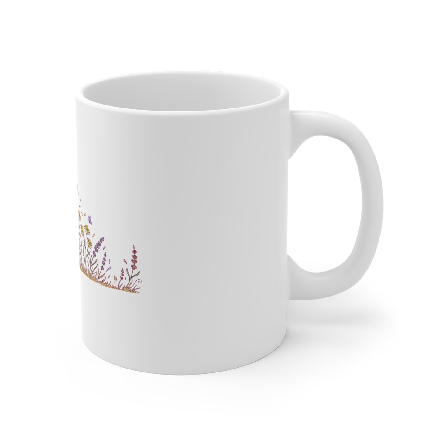 Wildflower Meadow Wrap 01 - Mug 11oz