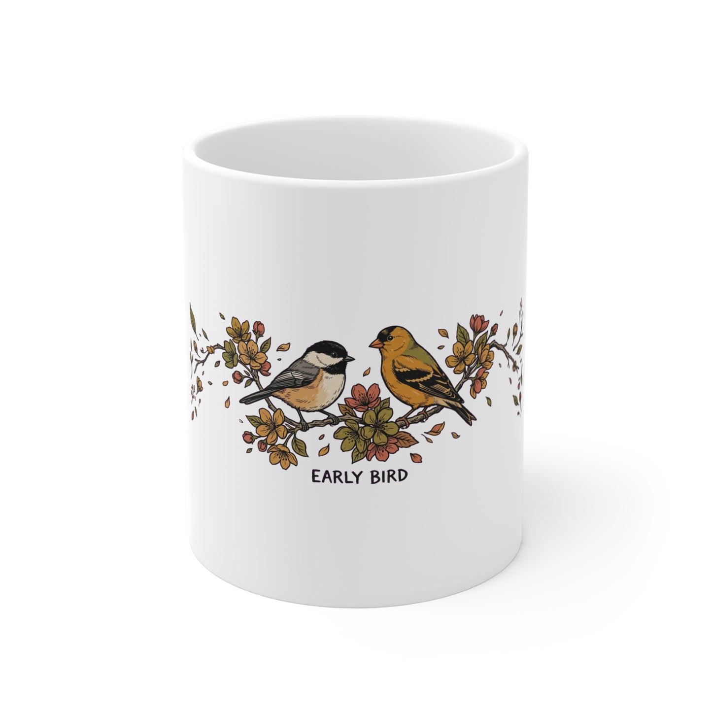 Backyard Birds Wrap 02 - Mug 11oz