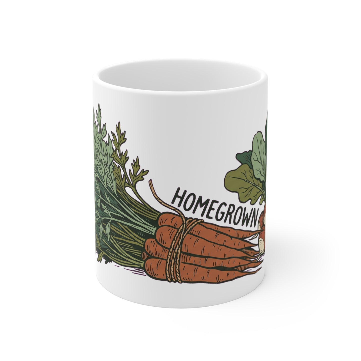 Homegrown Carrot & Radish Harvest - Mug 11oz