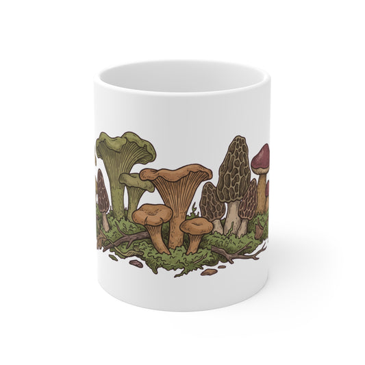 Mushroom Forager Cluster - Mug 11oz