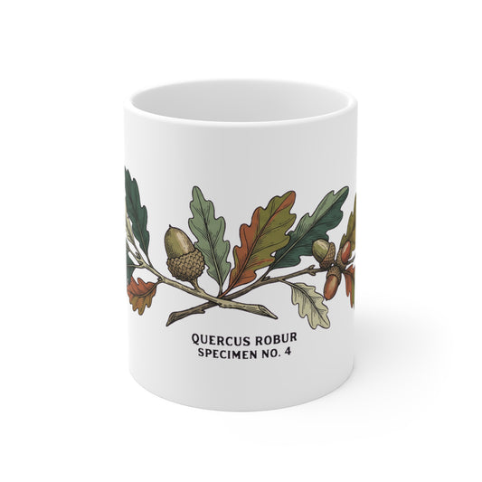 Quercus Robur Oak Branch - Mug 11oz