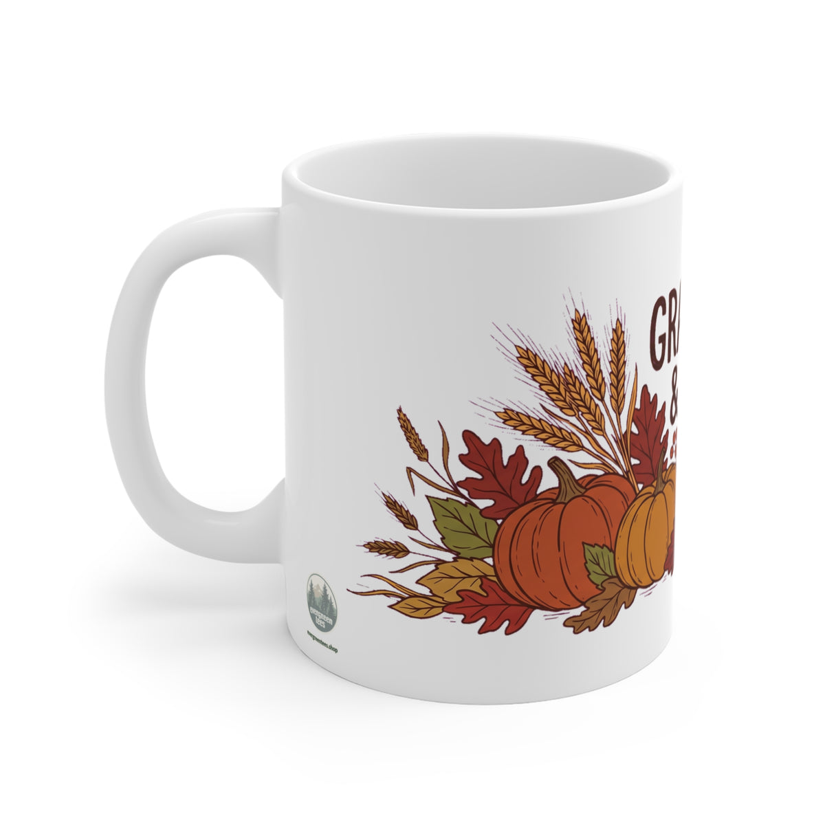 Grateful & Wild Harvest Pumpkins - Mug 11oz