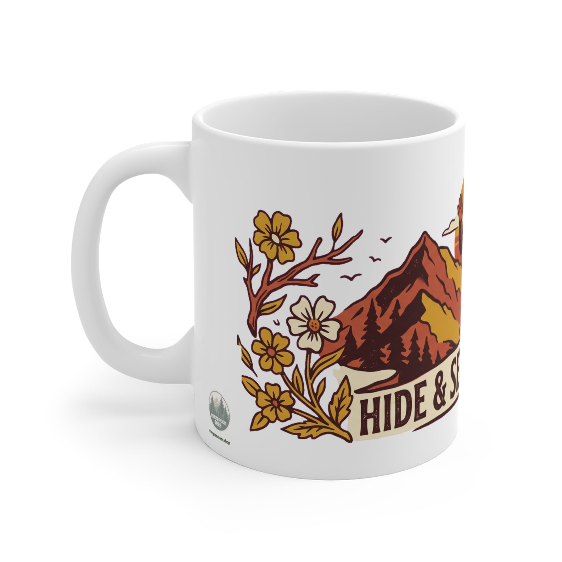 Original hand-drawn designs inspired by nature and the outdoors, from Evergreen Tees. The Bigfoot Hide and Seek Champion design, made to order by Evergreen…