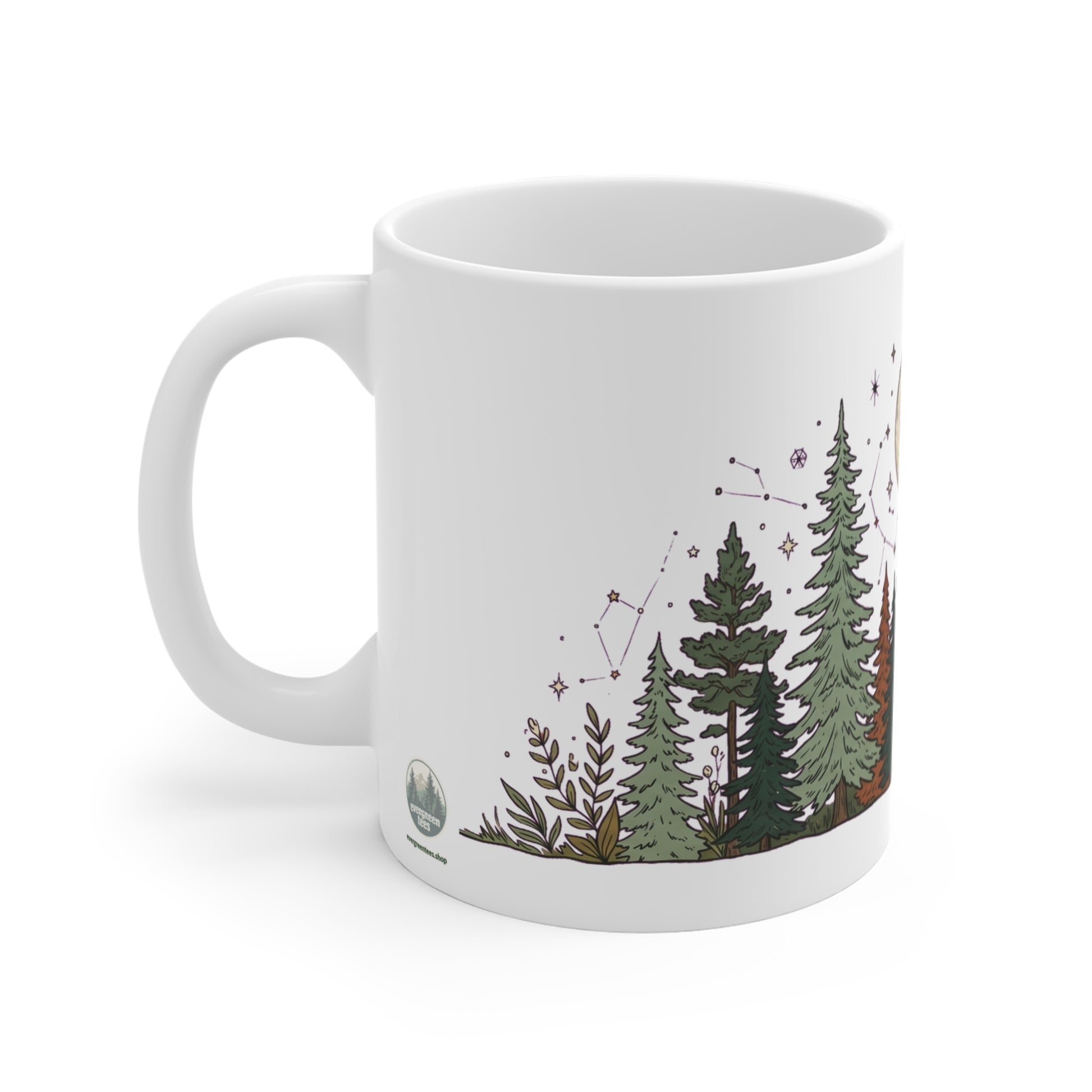 Discover nature graphic apparel inspired by forests, mountains, and outdoor adventure. Printed on demand just for you. The Celestial Pine Forest Night design,…