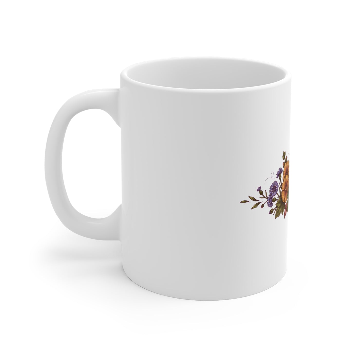 Bee Garden Wrap 04 - Mug 11oz