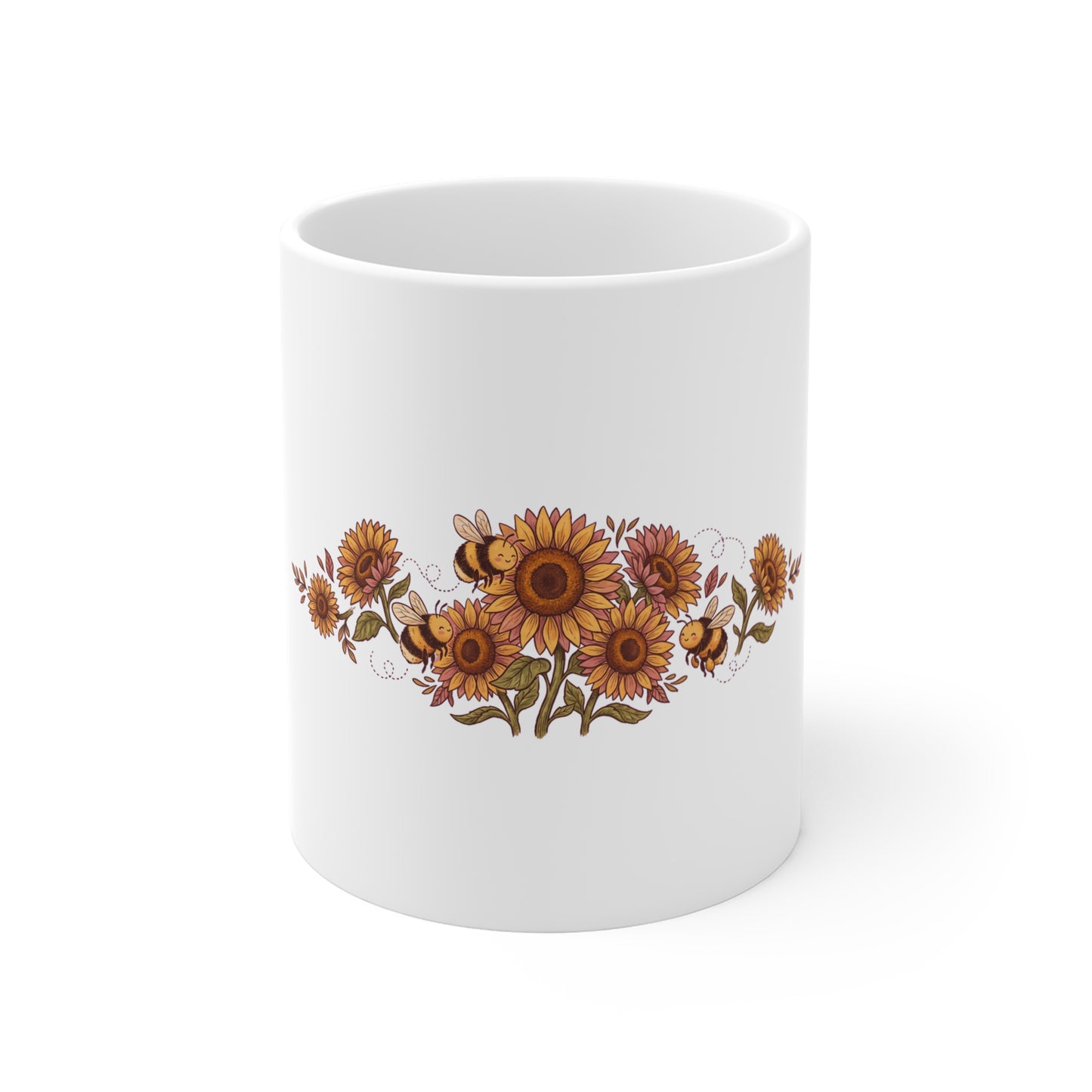 Bee Garden Wrap 01 - Mug 11oz