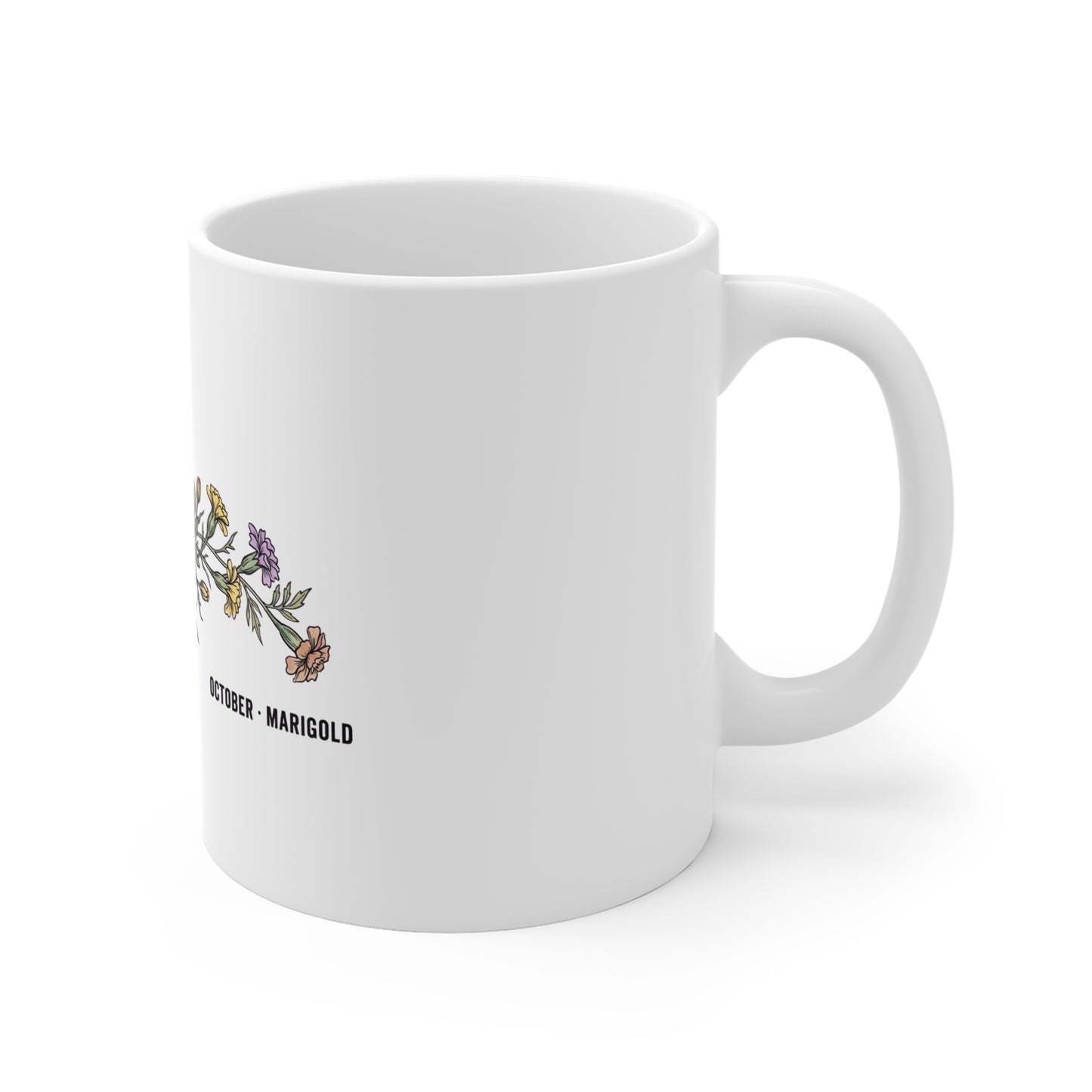 Birth Month Flower 10 - Mug 11oz