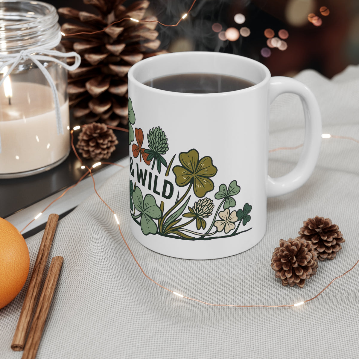 Lucky & Wild Clover Meadow - Mug 11oz