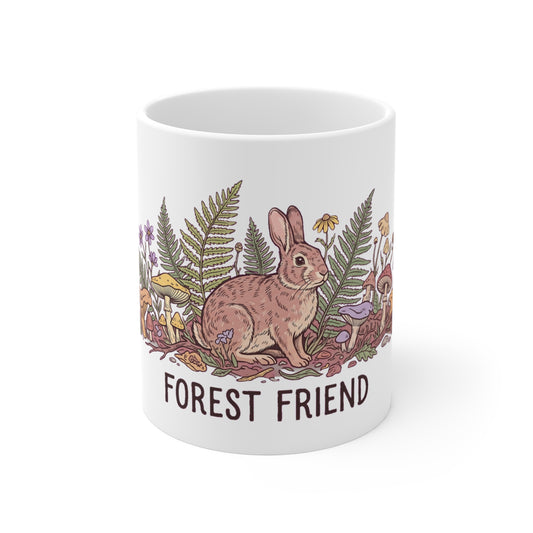 Discover nature graphic apparel inspired by forests, mountains, and outdoor adventure. Printed on demand just for you. The Forest Friend Rabbit design, printed…