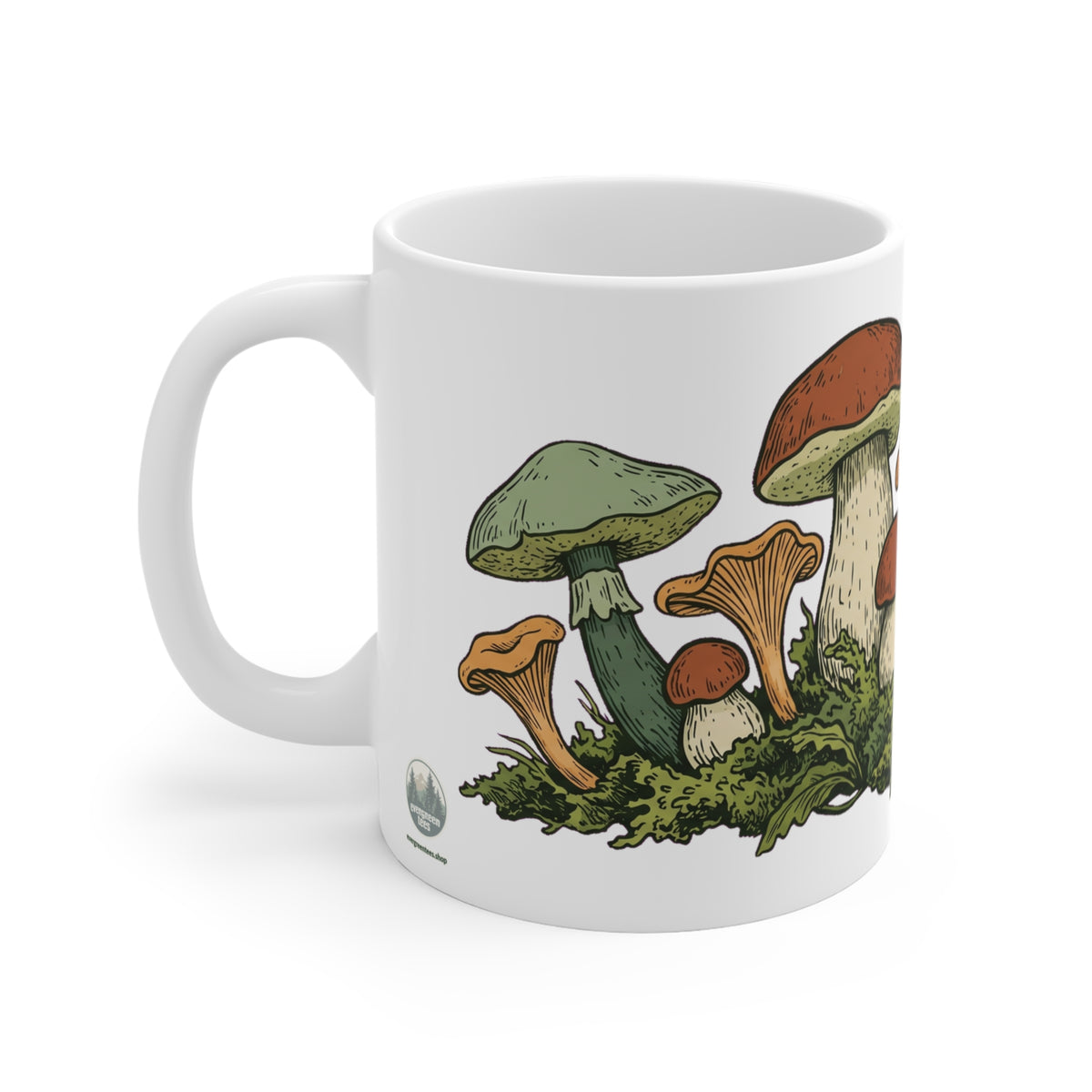 Discover nature graphic apparel inspired by forests, mountains, and outdoor adventure. Printed on demand just for you. The Mushroom Forager design, printed on…