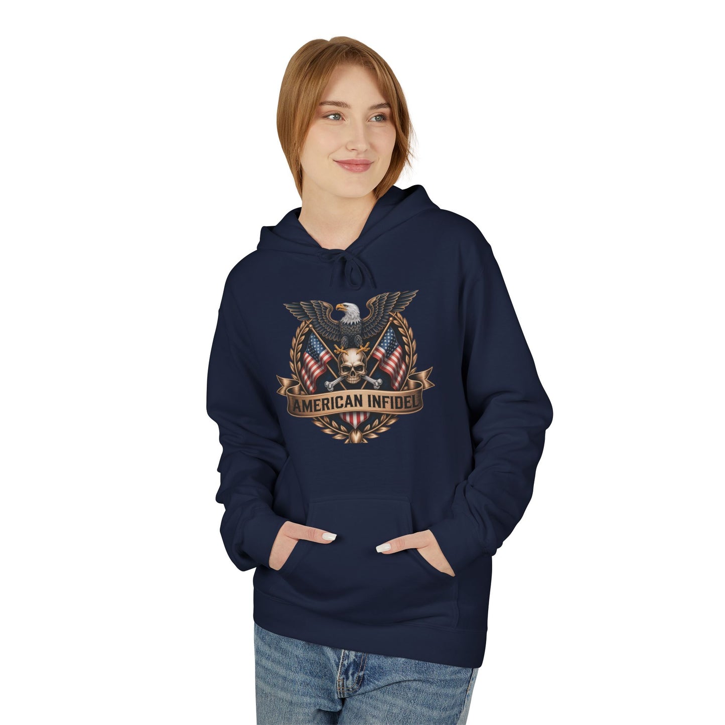American Infidel - Unisex Midweight Softstyle Fleece Hoodie