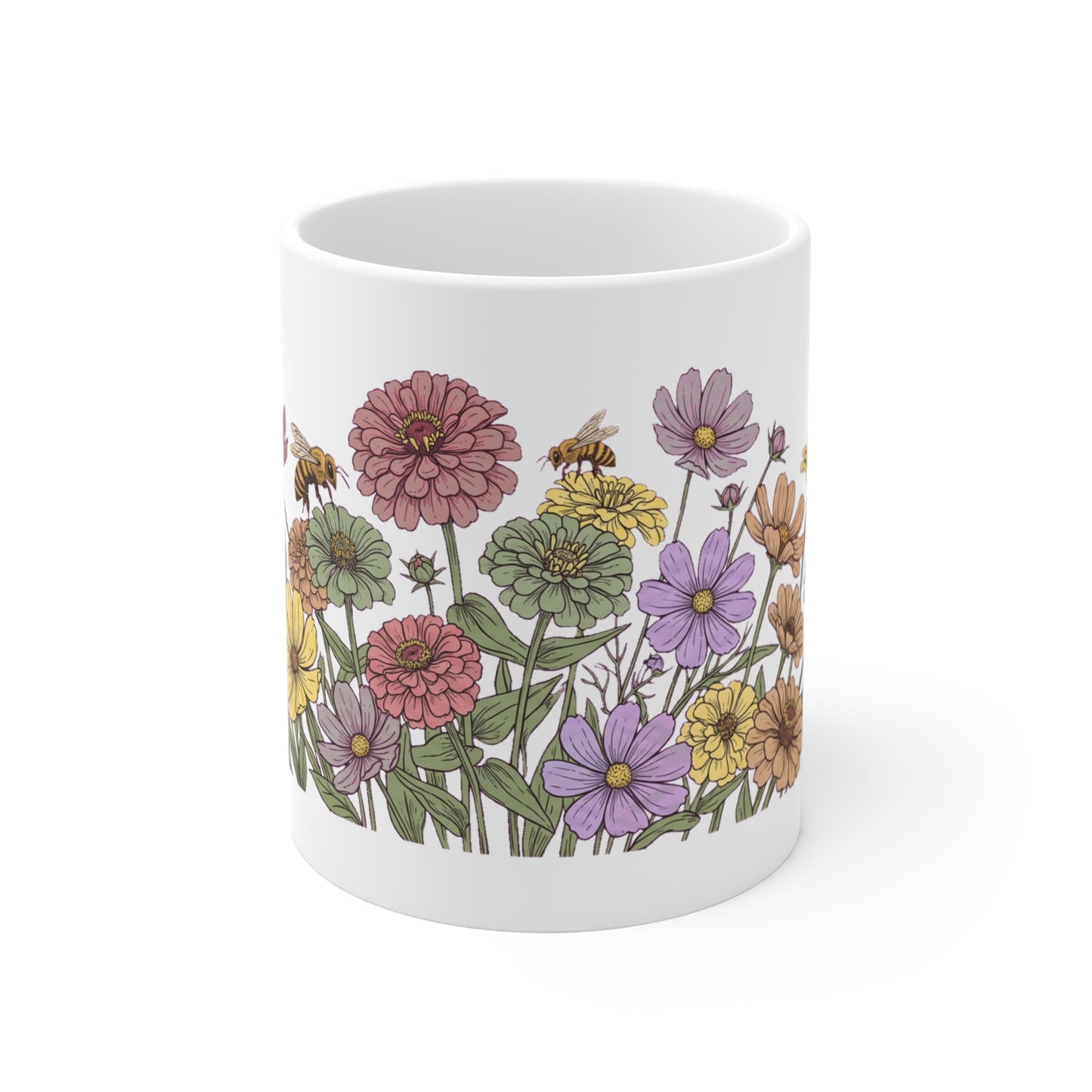 Clover & Lavender Bee Garden - Mug 11oz