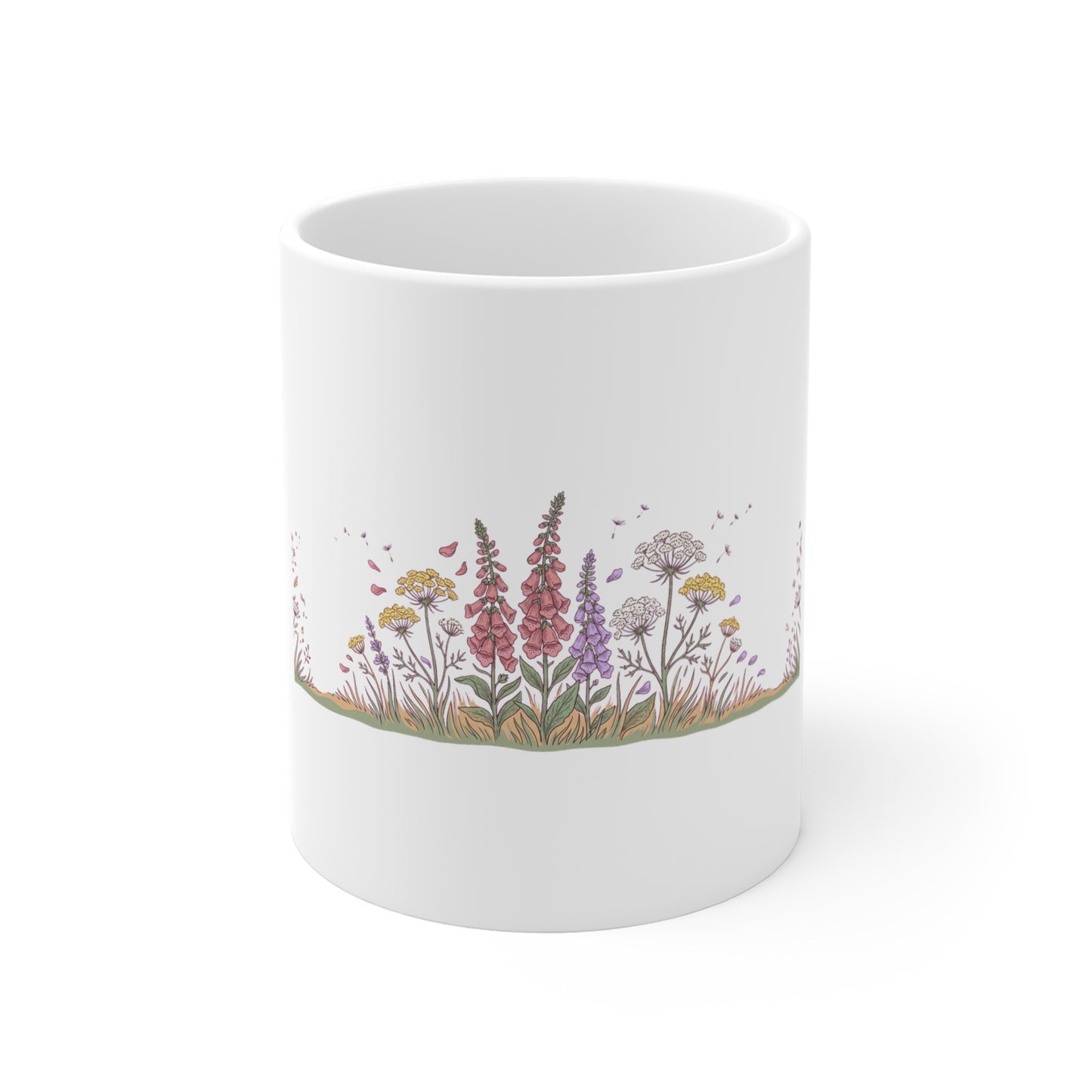 Wildflower Meadow Wrap 04 - Mug 11oz