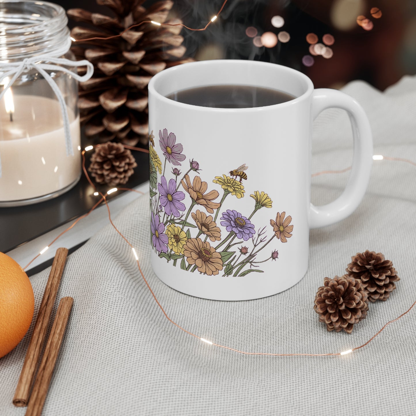 Clover & Lavender Bee Garden - Mug 11oz