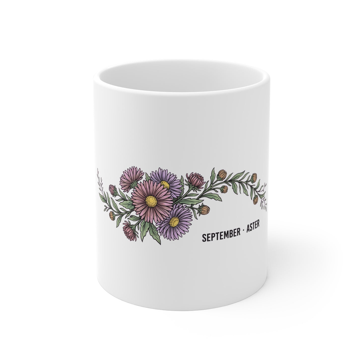 Birth Month Flower 04 - Mug 11oz