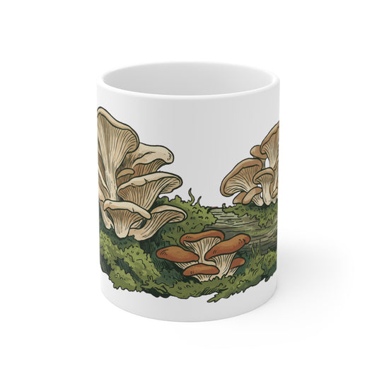 Discover nature graphic apparel inspired by forests, mountains, and outdoor adventure. Printed on demand just for you. The Oyster & Honey Mushroom Cluster…