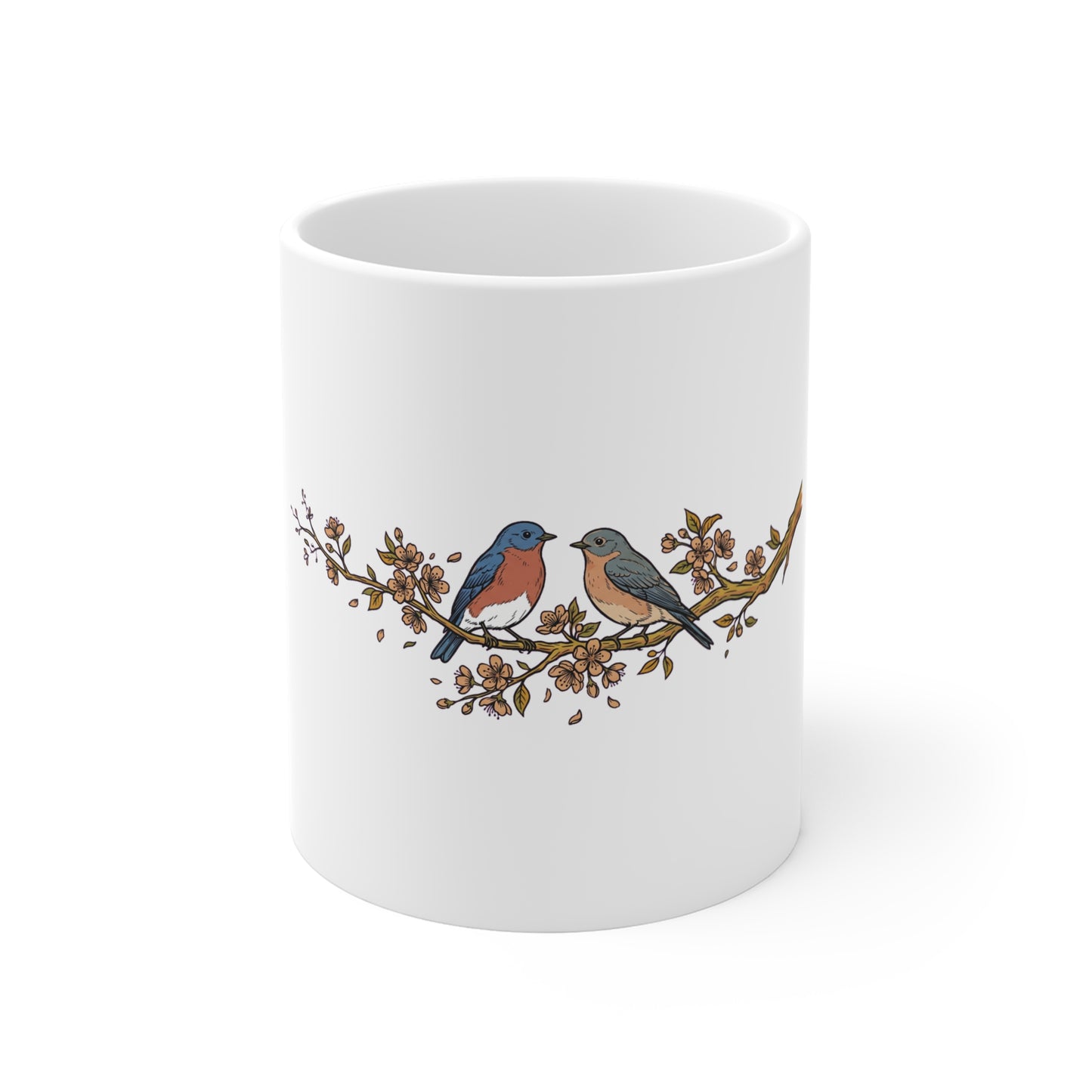 Backyard Birds Wrap 06 - Mug 11oz