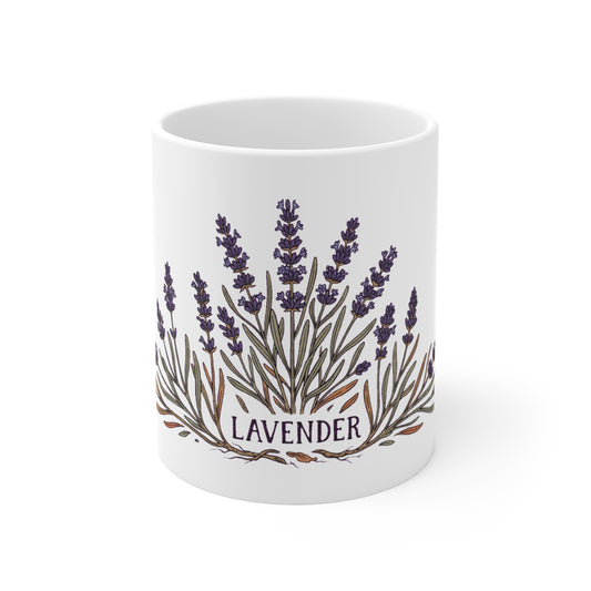 Lavender Herb Botanical - Mug 11oz